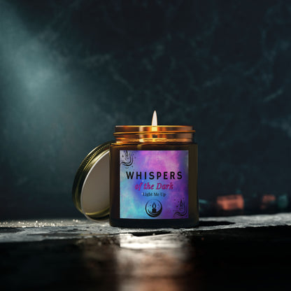 Whispers of the Dark Candle - Enchanting Scented Candle to Light Up Your Space" (4oz)