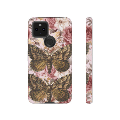 Vintage Butterfly Design Tough Phone Cases - iPhone, Samsung Galaxy, and Google Pixel