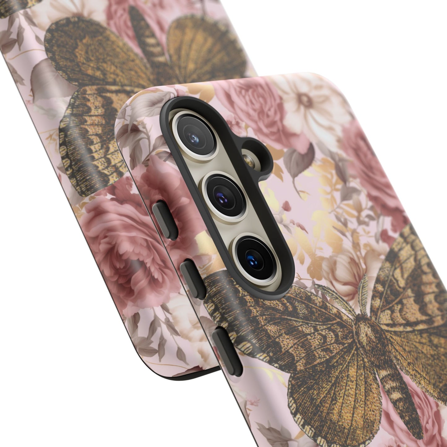 Vintage Butterfly Design Tough Phone Cases - iPhone, Samsung Galaxy, and Google Pixel