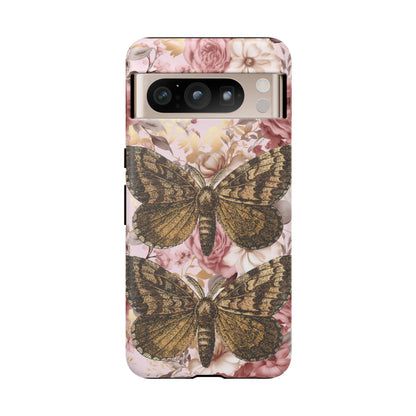 Vintage Butterfly Design Tough Phone Cases - iPhone, Samsung Galaxy, and Google Pixel