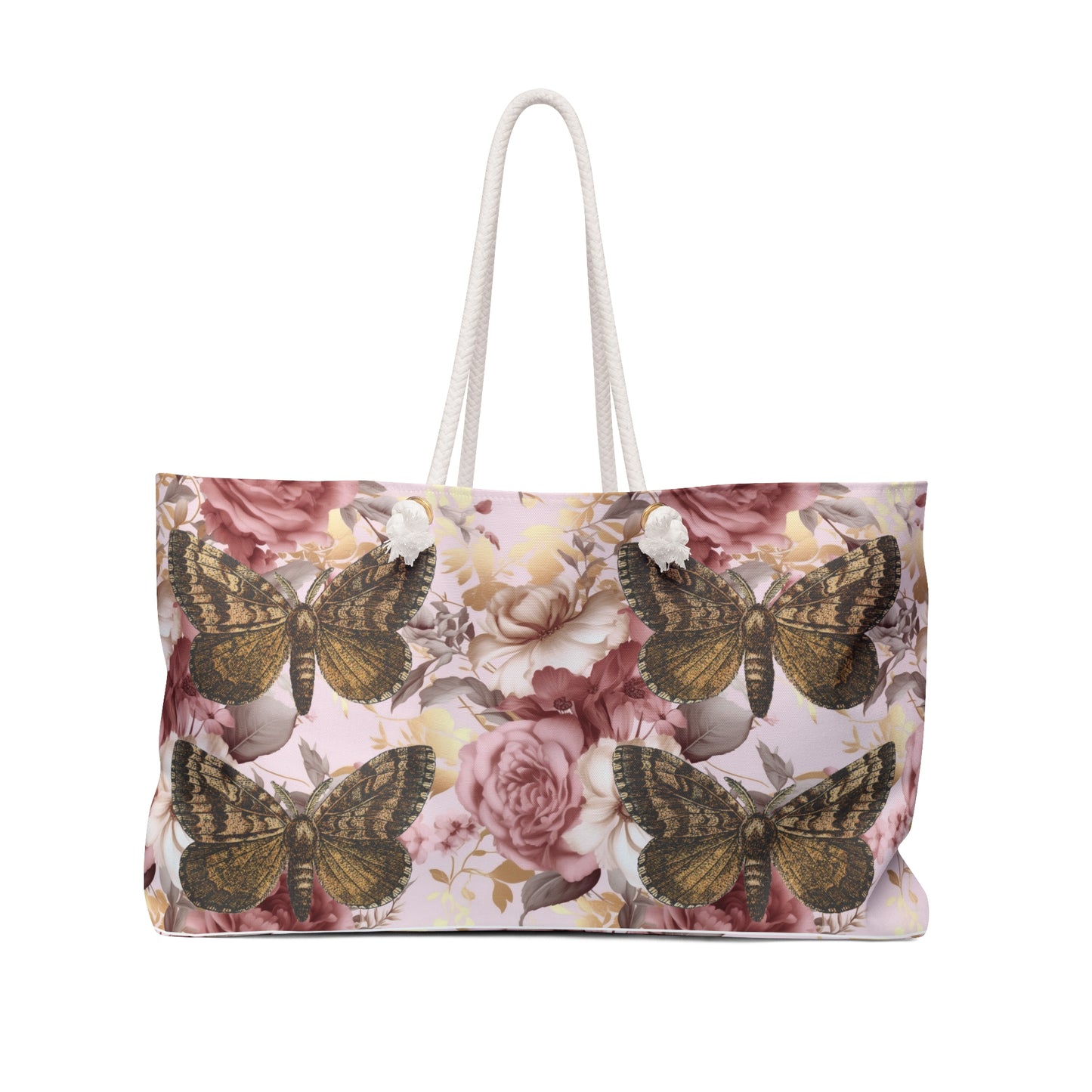 Stylish Vintage Haunting Butterfly Weekender Bag – Perfect Travel Companion