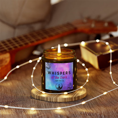 Whispers of the Dark Candle - Enchanting Scented Candle to Light Up Your Space" (4oz)