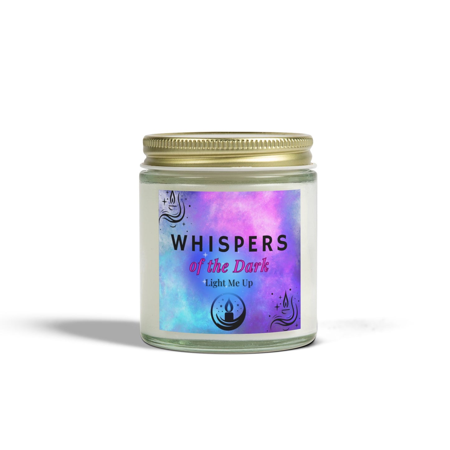 Whispers of the Dark Candle - Enchanting Scented Candle to Light Up Your Space" (4oz)