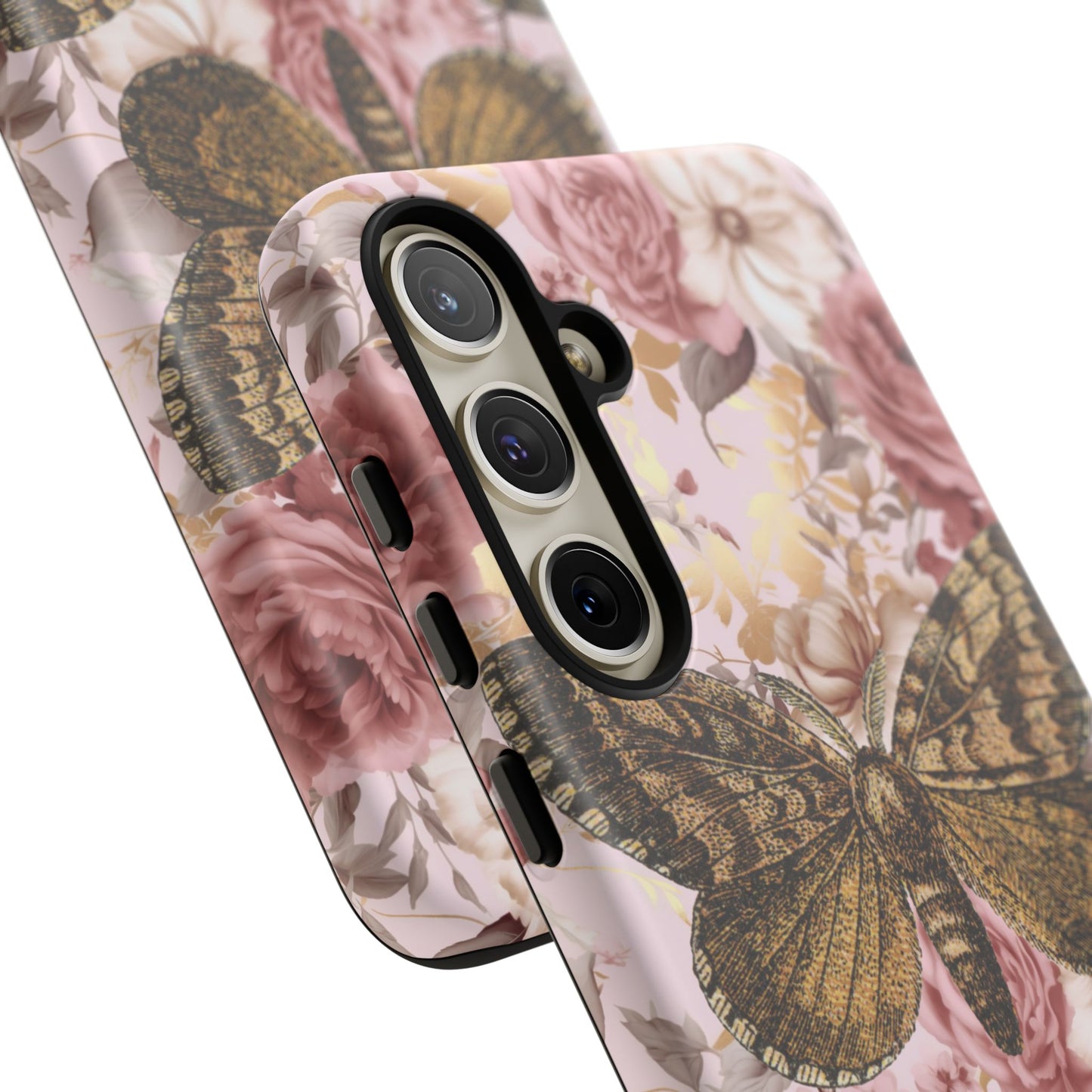 Vintage Butterfly Design Tough Phone Cases - iPhone, Samsung Galaxy, and Google Pixel