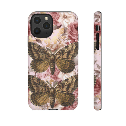 Vintage Butterfly Design Tough Phone Cases - iPhone, Samsung Galaxy, and Google Pixel