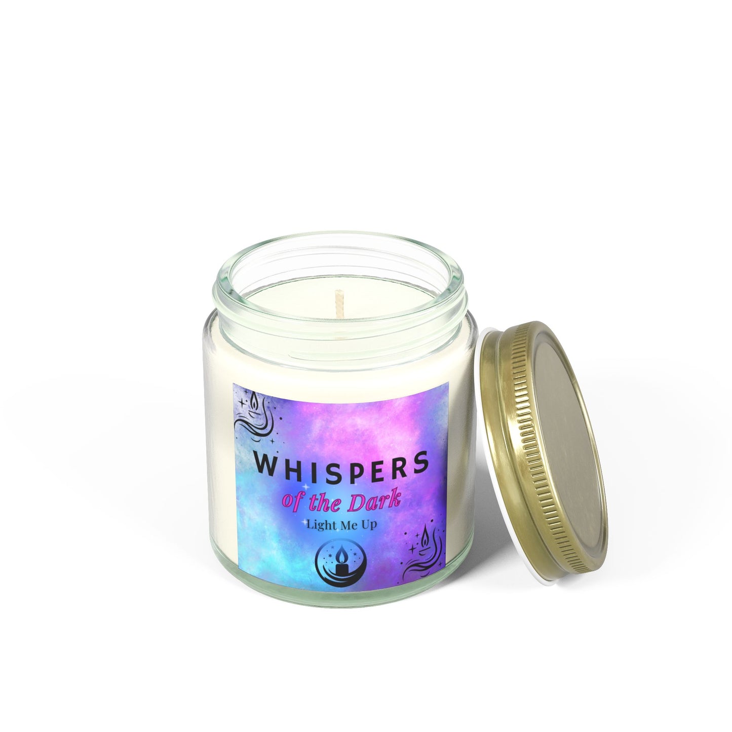 Whispers of the Dark Candle - Enchanting Scented Candle to Light Up Your Space" (4oz)