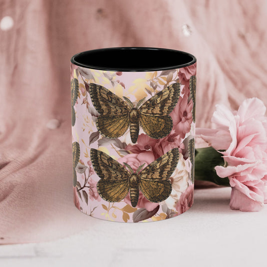 Elegant Vintage Haunting Butterfly Coffee Mug – Perfect Accent for Your Morning Brew (11oz & 15oz)