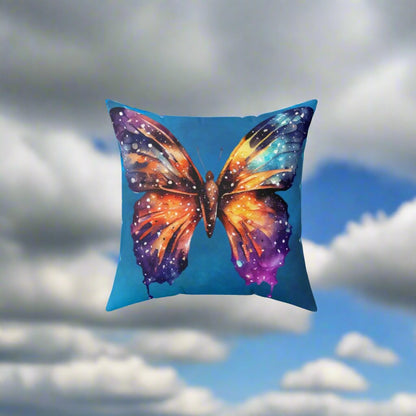 butterfly design on a pillow